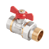 Кран-американка AquaHit 3/4" вн.-нар., бабочка