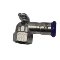 Пресс-водорозетка MVI, 28x1 (нержавеющая сталь)