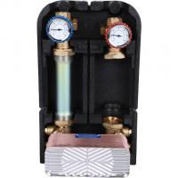 Насосная группа с теплообменником 34 пластины, без насоса в теплоизоляции Stout SDG-0038-342501