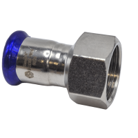 Пресс-фитинг с ВР MVI, 54x1 1/2" (нержавеющая сталь)