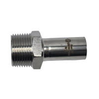 Вставка с НР MVI, 15х1/2" (нержавеющая сталь)