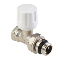 Вентиль радиаторный прямой ручной с кольцом 1/2"