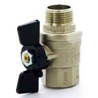 Кран шаровой НВ Bugati 307 Oregon бабочка 3/4" DN20