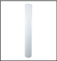 [GROPPALLI] [A03.032.000003] GROPPALLI Удлинение коаксиальное Ø 100/150 (1000мм) В/Н для конденсационных котлов {белый}