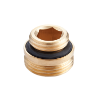 Переходник с прокладкой 1/2"*3/4" (под конус, для узлов вентильного типа)