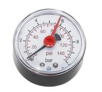 Манометр аксиальный MVI, до 10 бар, D50 мм, подключение G1/4