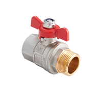 Кран MVI 1" вн.-нар. бабочка (БГШ)