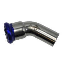 Пресс-угольник 45° ВН MVI, 28 (нержавеющая сталь)