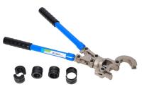 Пресс-клещи ручные MVI с комплектом насадок ТН 16, 20, 26, 32 мм