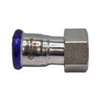 Пресс-фитинг с накидной гайкой MVI, 35х1 (нержавеющая сталь)