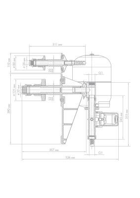 Базовое решение автоматизации  Джилекс«БРА» для колодцев