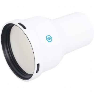 Элемент дымохода Stout угол 45° DN80 м/п PP-FE