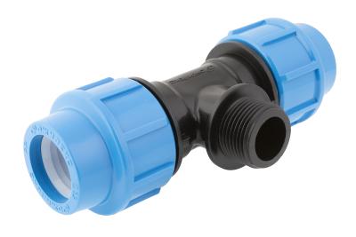 Тройник комбинированный с наружной трубной резьбой 32х1"Пх32 Джилекс