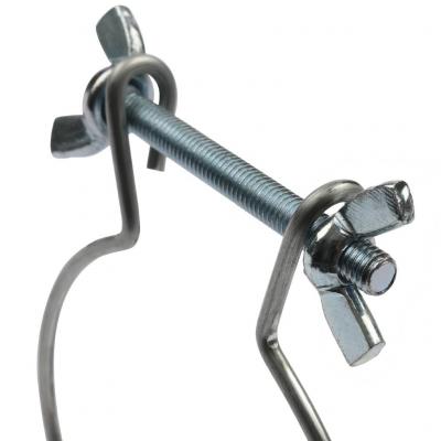 Элемент дымохода Stout конденсац. хомут пружинный DN80