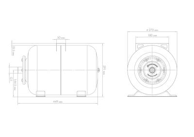 Гидроаккумулятор Джилекс ГПк 24