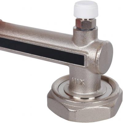 Насосно-смесительный узел с термостатическим клапаном 20-43°C и жидкокристаллическим термометром, без насоса Stout SDG-0120-005000