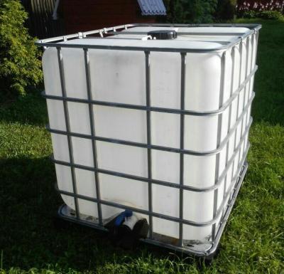 Еврокуб 1000 л, б/у, мытый (поддон металл)