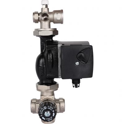 Насосно-смесительный узел с термостатическим клапаном и байпасом, Grundfos UPSO 25-65 130 Stout SDG-0120-002002