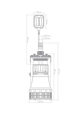 Насос погружной дренажный Джилекс «ДРЕНАЖНИК» 200/25