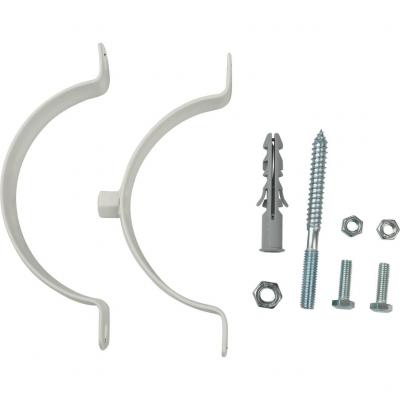 Элемент дымохода Stout хомут крепежный DN100, для крепления к стене.