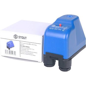 Реле сухого хода Stout LP/3, 0-4 бар, 1/4"