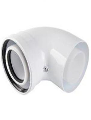 Отвод Rommer конденсационный угол 90гр. Ø80