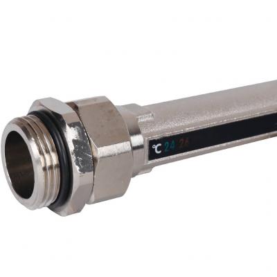 Насосно-смесительный узел с термостатическим клапаном 20-43°C и жидкокристаллическим термометром, без насоса Stout SDG-0120-005000