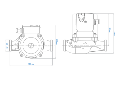 Насос циркуляционный  Джилекс «ЦИРКУЛЬ» 25/80 PREMIUM